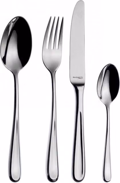 FUTURA, Posate Set 24 Pz, Scatola Wengè, Casa Bugatti