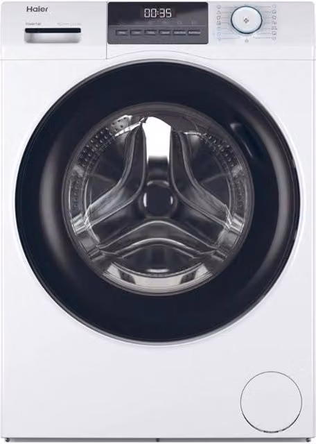 Lavatrice a carica frontale Haier HW90-BP14929A-S, capacità 9 kg, 1400 rpm, Classe A, colore Bianco, H 85 x L 60 x P 64 cm