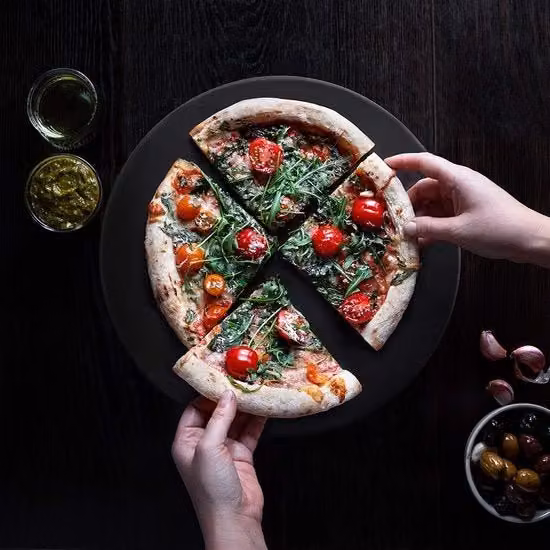 Pietra per pizza - pietra per cuocere pizza - qualità premium – forno – barbecue – BBQ pizza