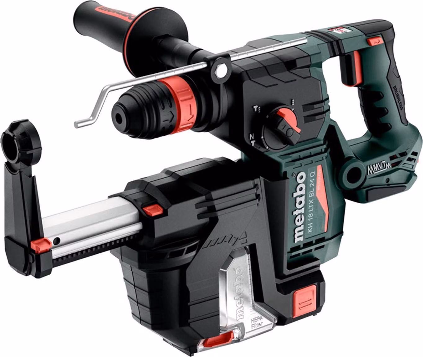 Metabo KH 18 LTX BL 24 Q Set ISA Akku-Hammer 18V Hammerbohrer in metaBOX