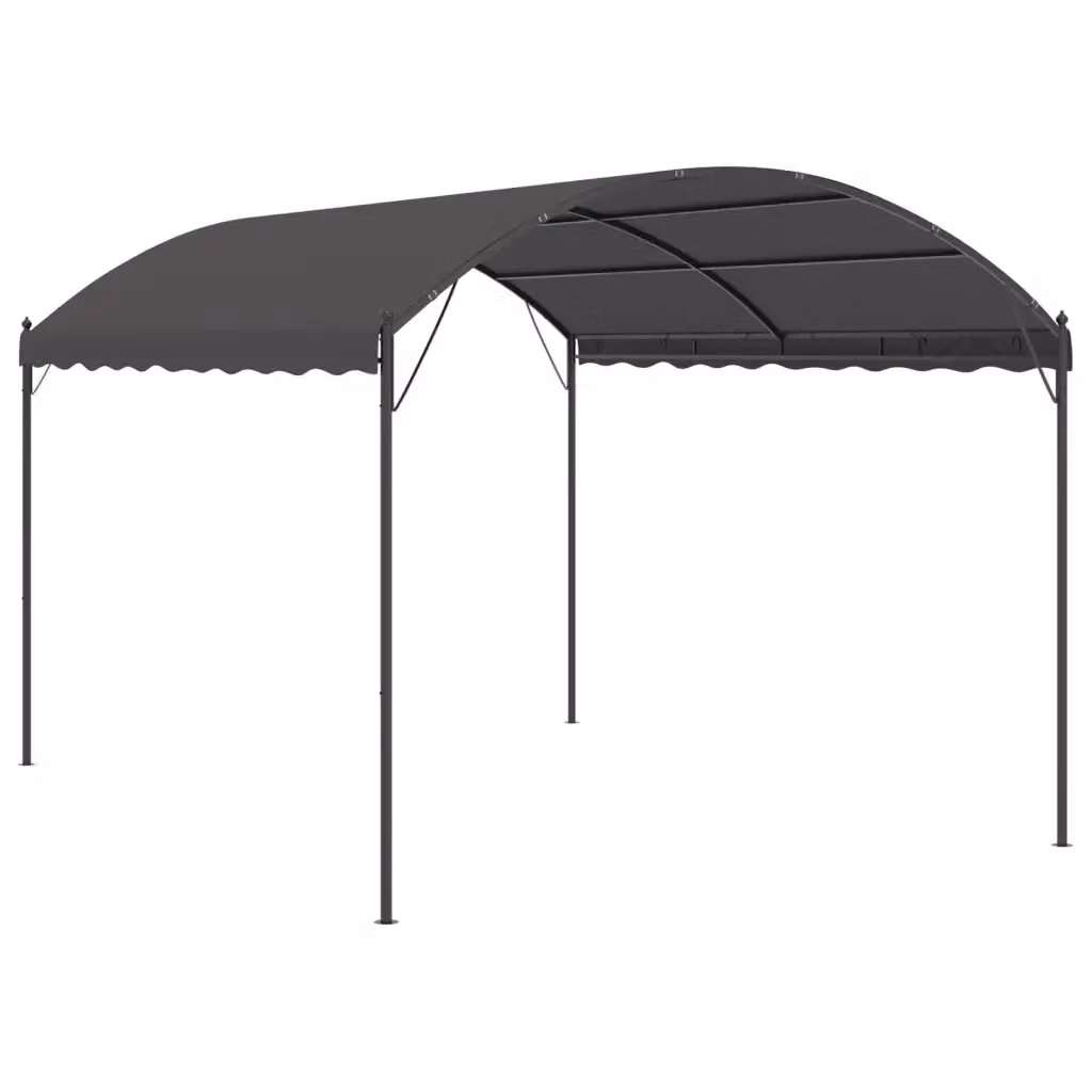 Tendalino Parasole vidaXL Antracite e Nero L: 300 cm, P: 300 cm, H: 260 cm – 2