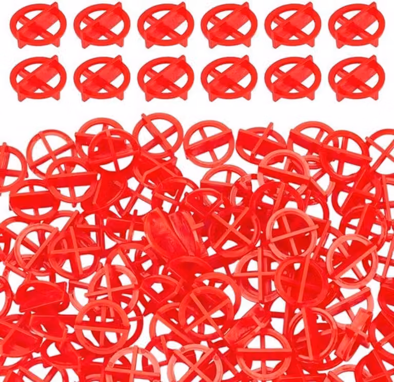 Distanzatori per piastrelle, confezione da 500 pezzi - Separatori angolari rimovibili