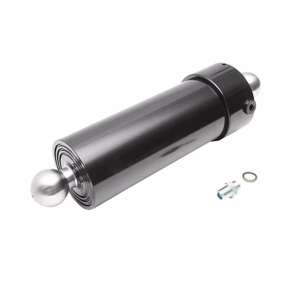 Cilindro idraulico per ribaltamento rimorchio Breckner Germany da 7 ton con corsa a 3 gradini, colore nero – 2