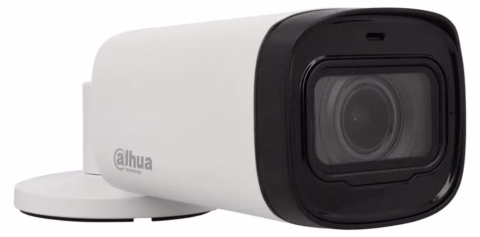 Telecamera bullet Dahua HAC-HFW1200R-Z-A da 2 MP HDCVI con zoom motorizzato e visione notturna a infrarossi