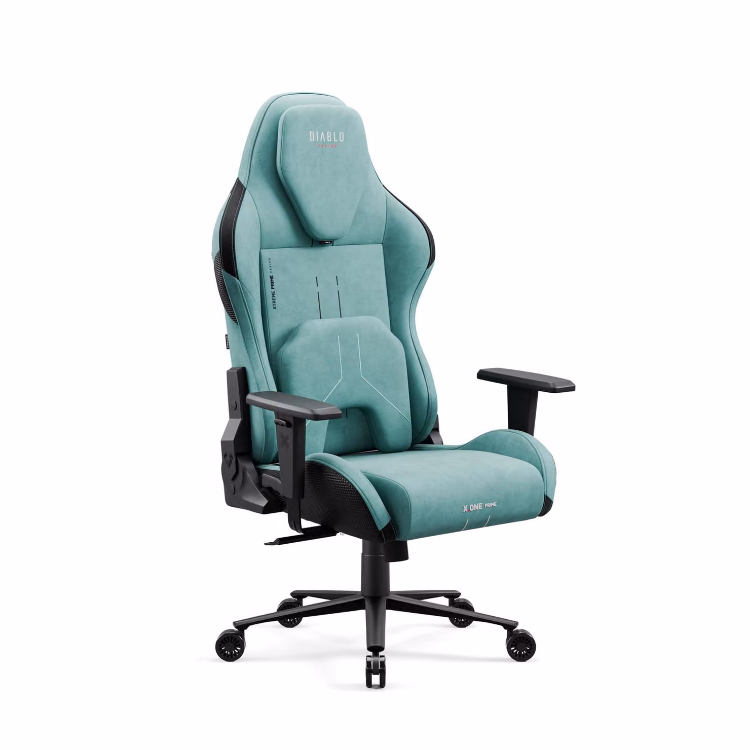 Diablo X.One Prime sedia da gioco sedia da ufficio sedia da scrivania con funzione di raffreddamento, dimensioni normali, colore Mystic Mind