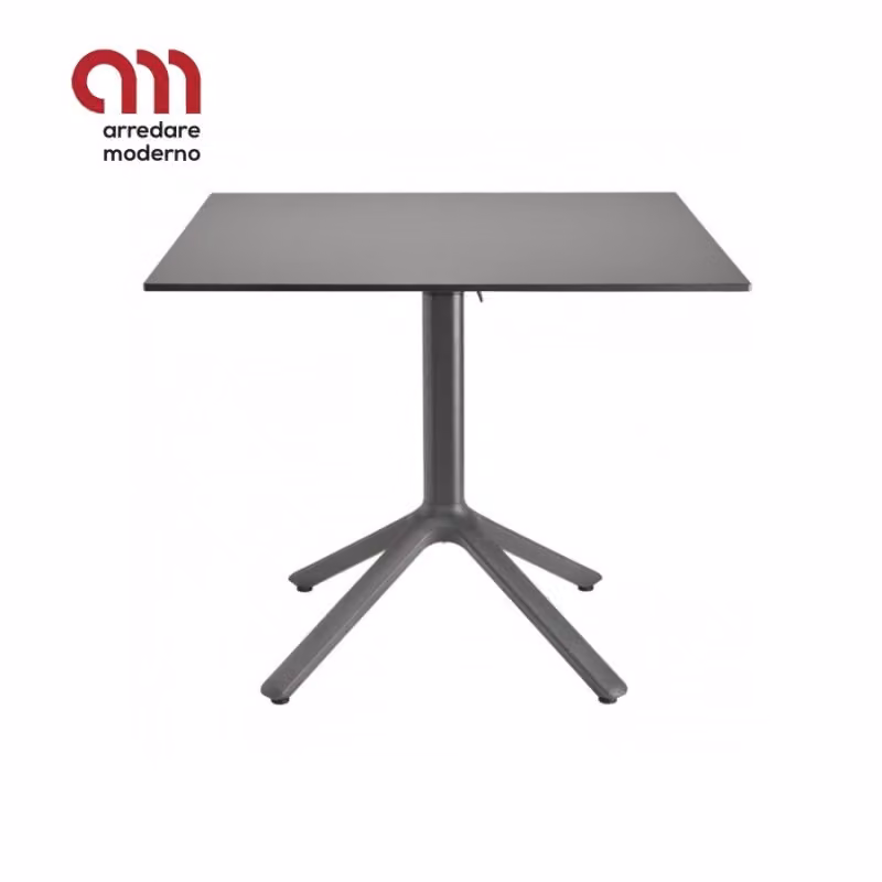 Tavolino Bar Maxi Nemo Scab affiancabile H.73 con piano stratificato compact
