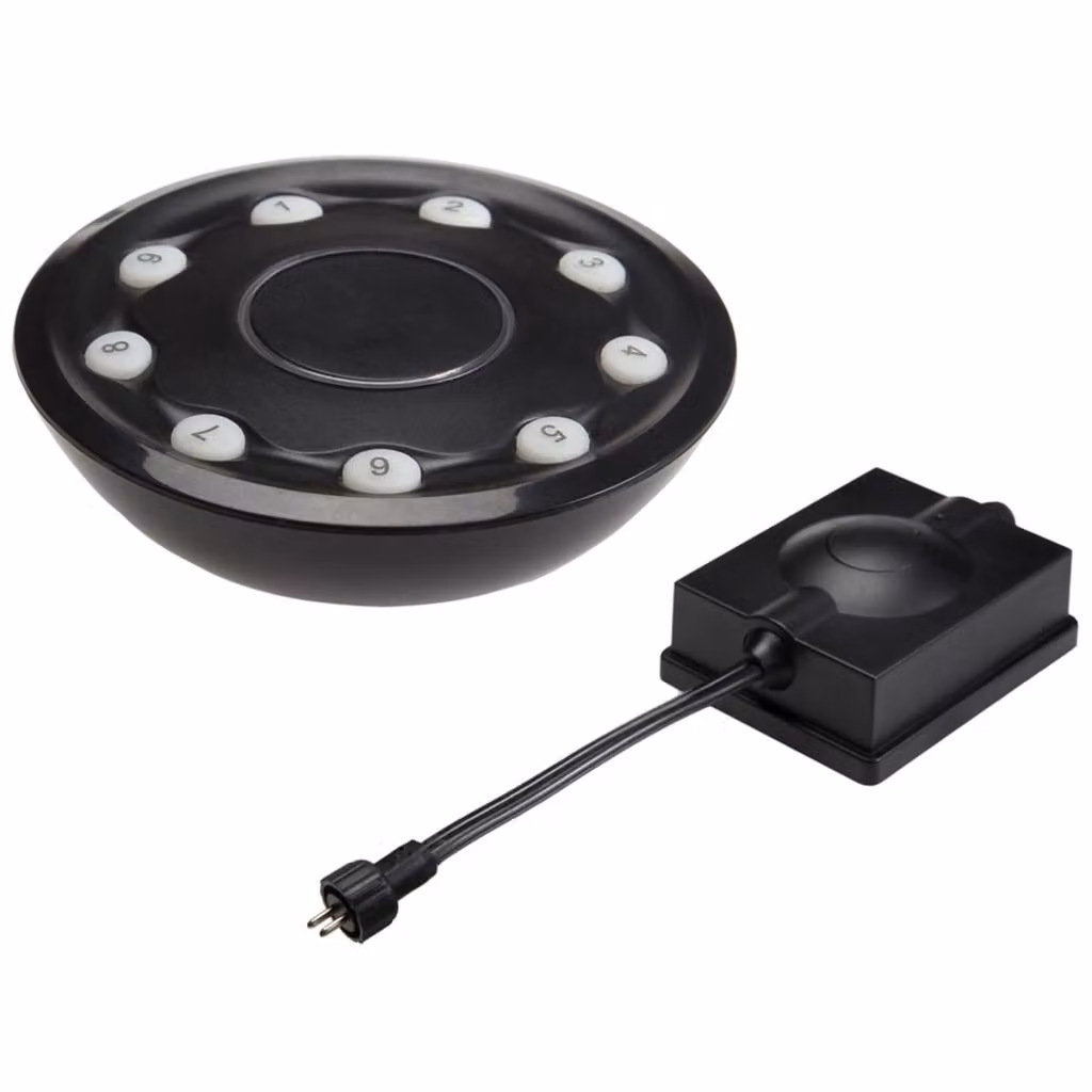 Luci da giardino - Telecomando e ricevitore - 12 v - 150 w max.