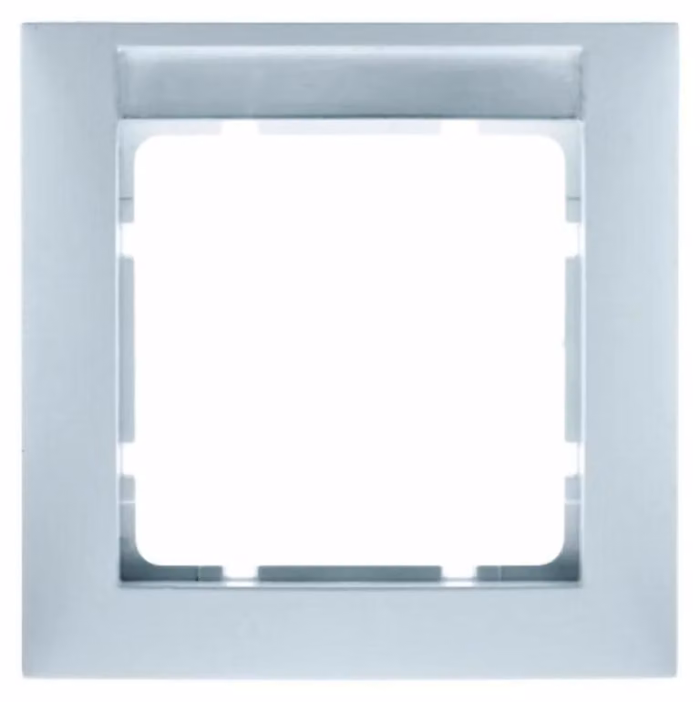 Cornice Berker con campo di scrittura, 1 posto, S.1, bianco polare, lucido, 1 pz.