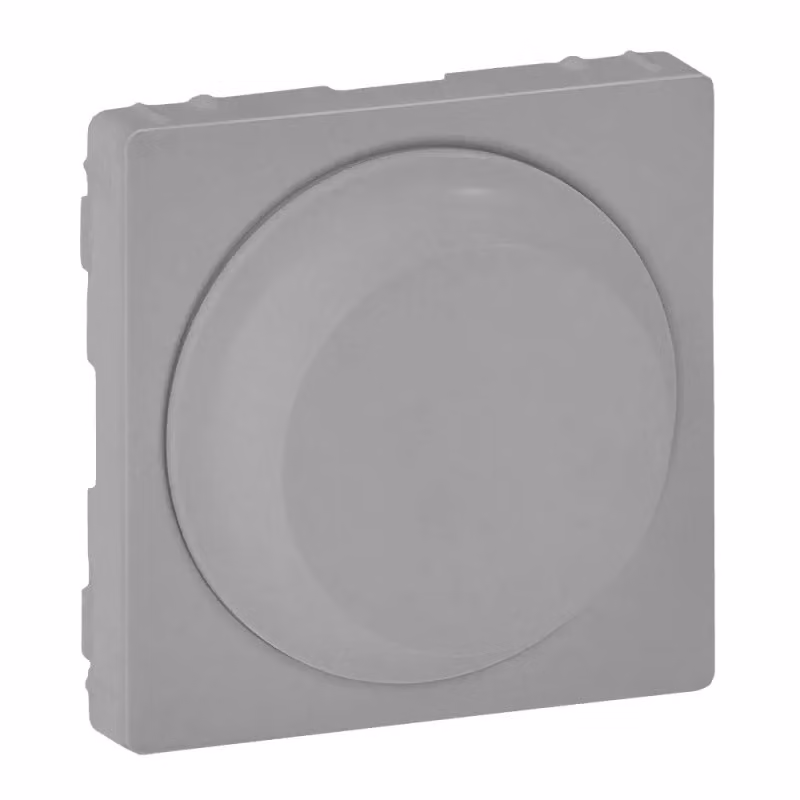 Copertura Legrand per dimmer rotativo della gamma di interruttori VALENA LIFE, colore: alluminio 754882