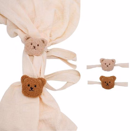 Piccoli portacavi decorativi, marrone scuro e marrone chiaro, per l'ufficio in casa