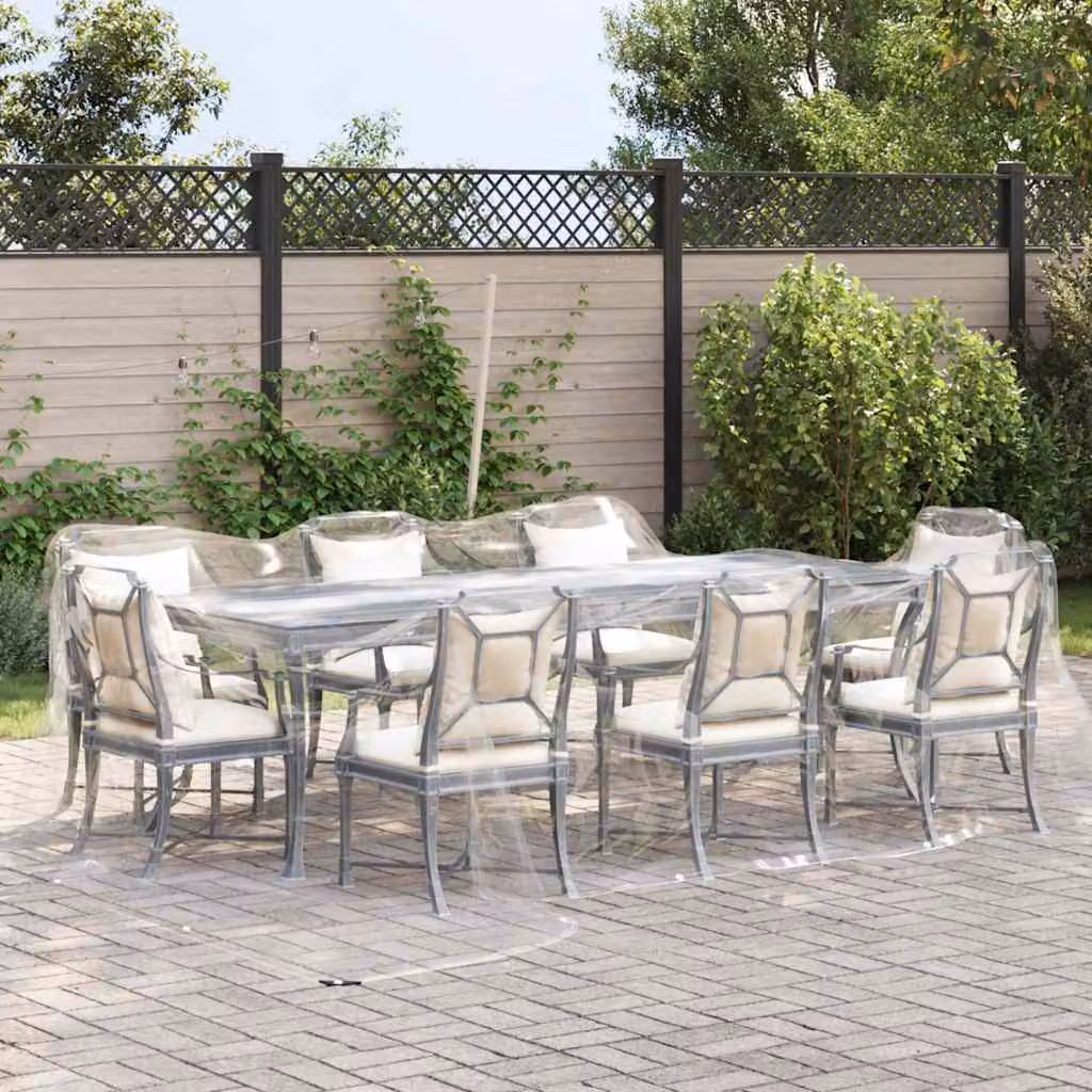 Telone Trasparente con Occhielli 4x5 m in PVC