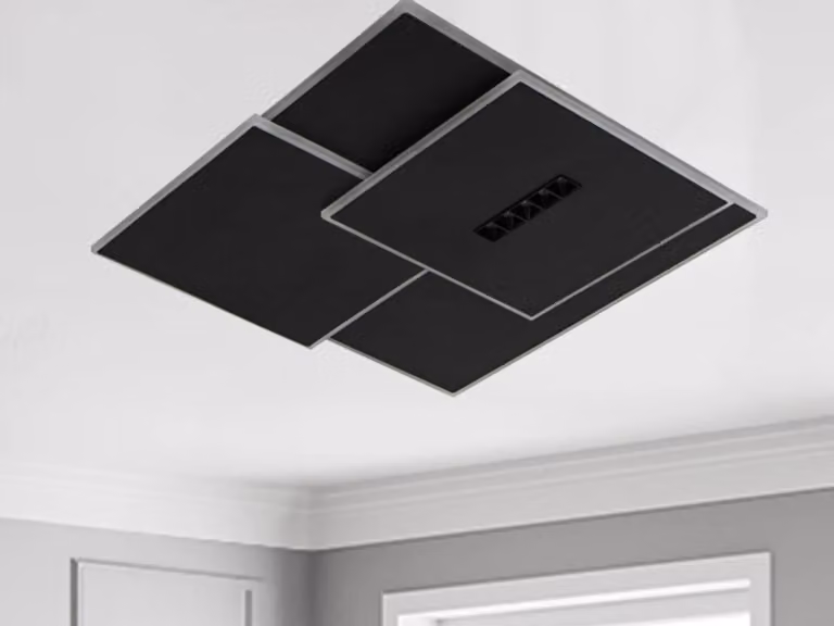 Lampada a soffitto a LED con telecomando, 95W - TA1323/B