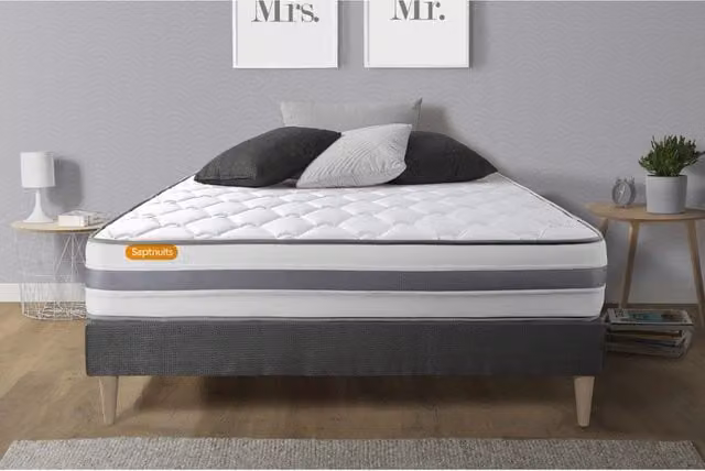 Set materasso e base 160x200 cm - Memo Spring