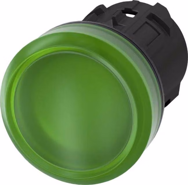 Siemens Dig.Industr. spia verde 3SU1001-6AA40-0AA0 3SU10016AA400AA0