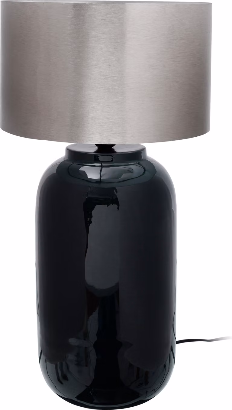 Lampada da tavolo Art Déco 700 verde scuro / argento