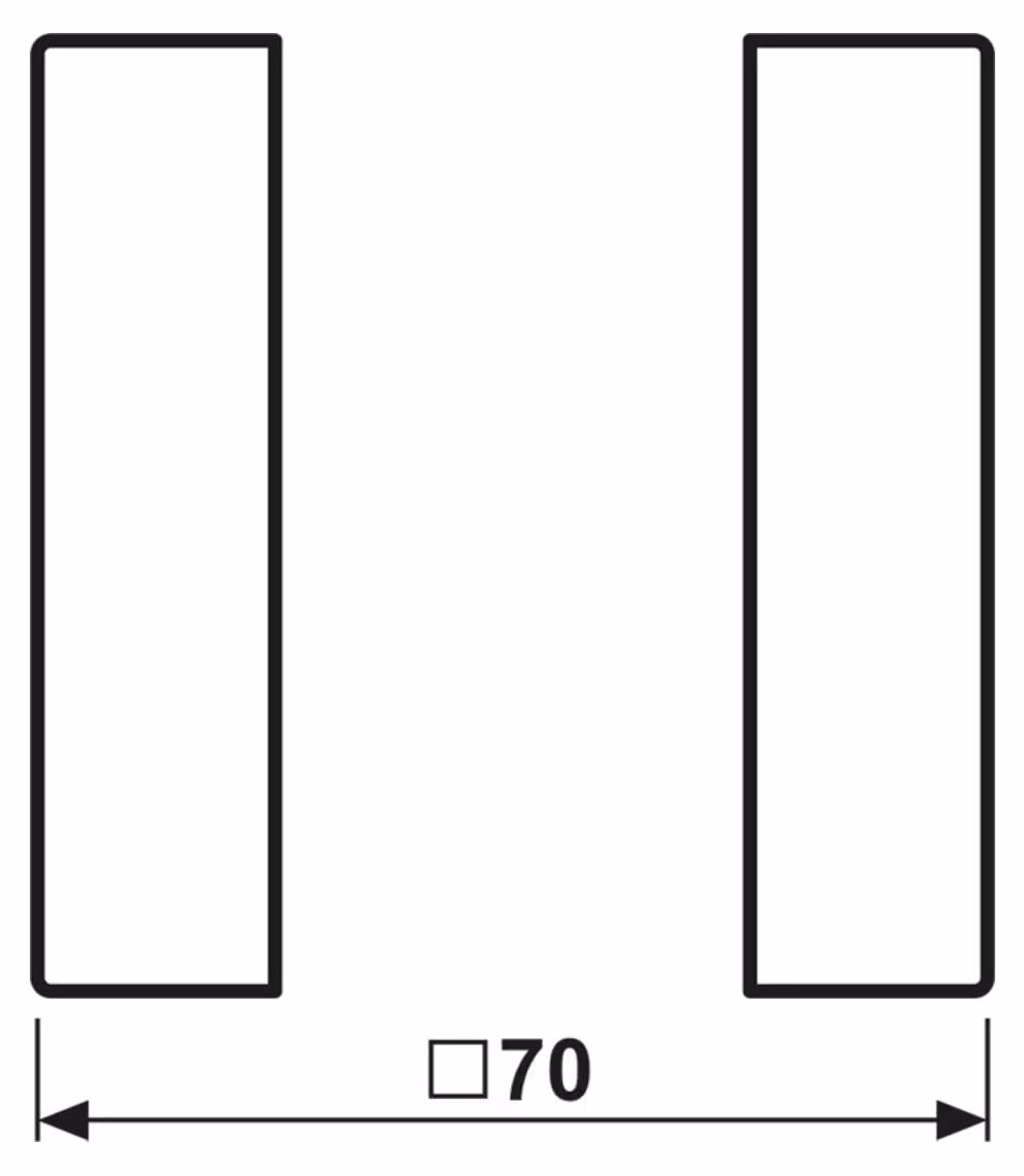 Pulsantiera Jung a 1 attacco, F50, serie LS, nero grafite opaco LS501TSASWM
