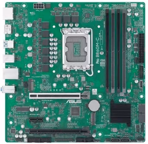 Asus pro b860m-c-csm intel b860 lga 1851 (socket v1) micro atx - 90MB1MCP-M0EAYC