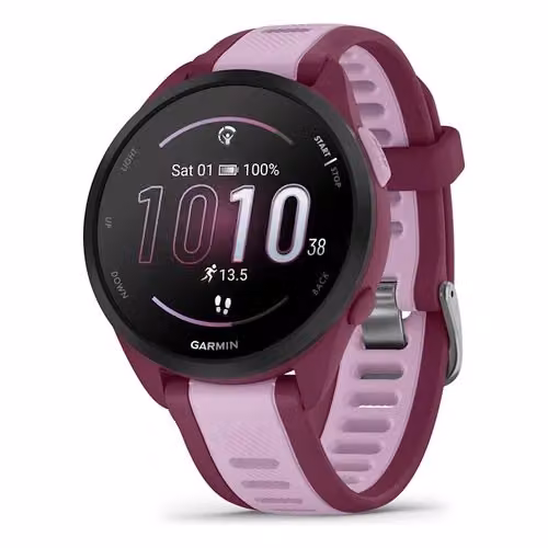 Smartwatch Garmin Forerunner 165 Music Rosa e Lilla con Schermo AMOLED e Compatibilità Android – 2