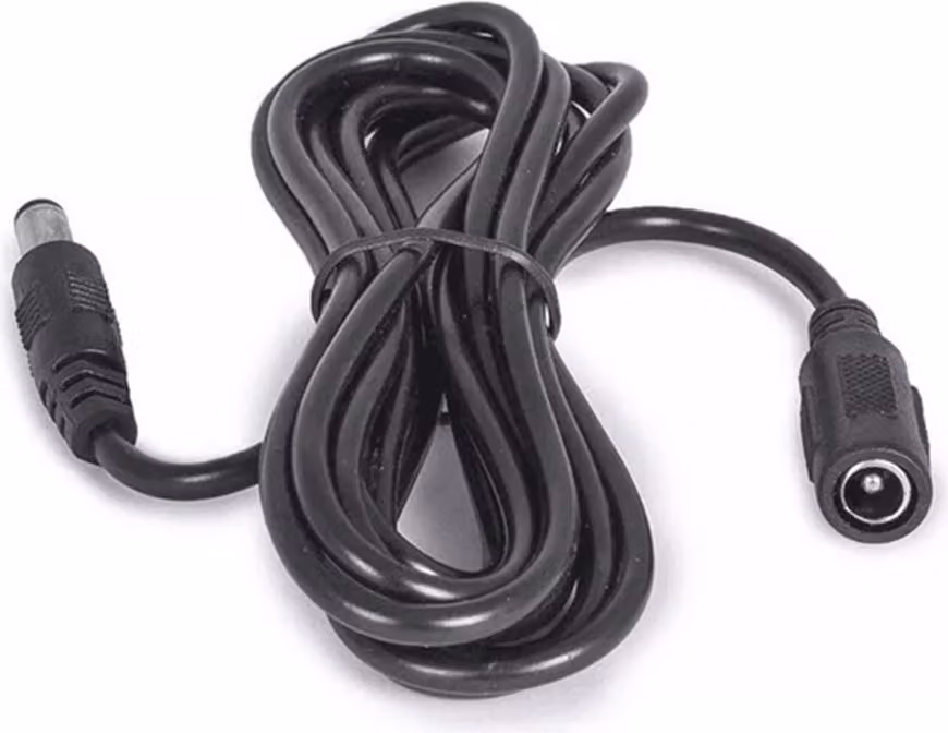 EZVIZ, cavo per telecamera 5,5/2,1 mm prolunga 10 m per sorveglianza, nero