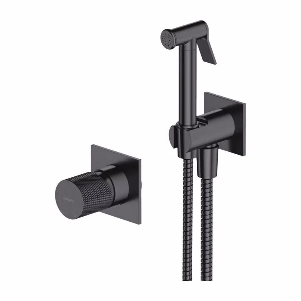 Omnires CONTOUR SYSCTBI1AT Set per bidet da incasso, antracite