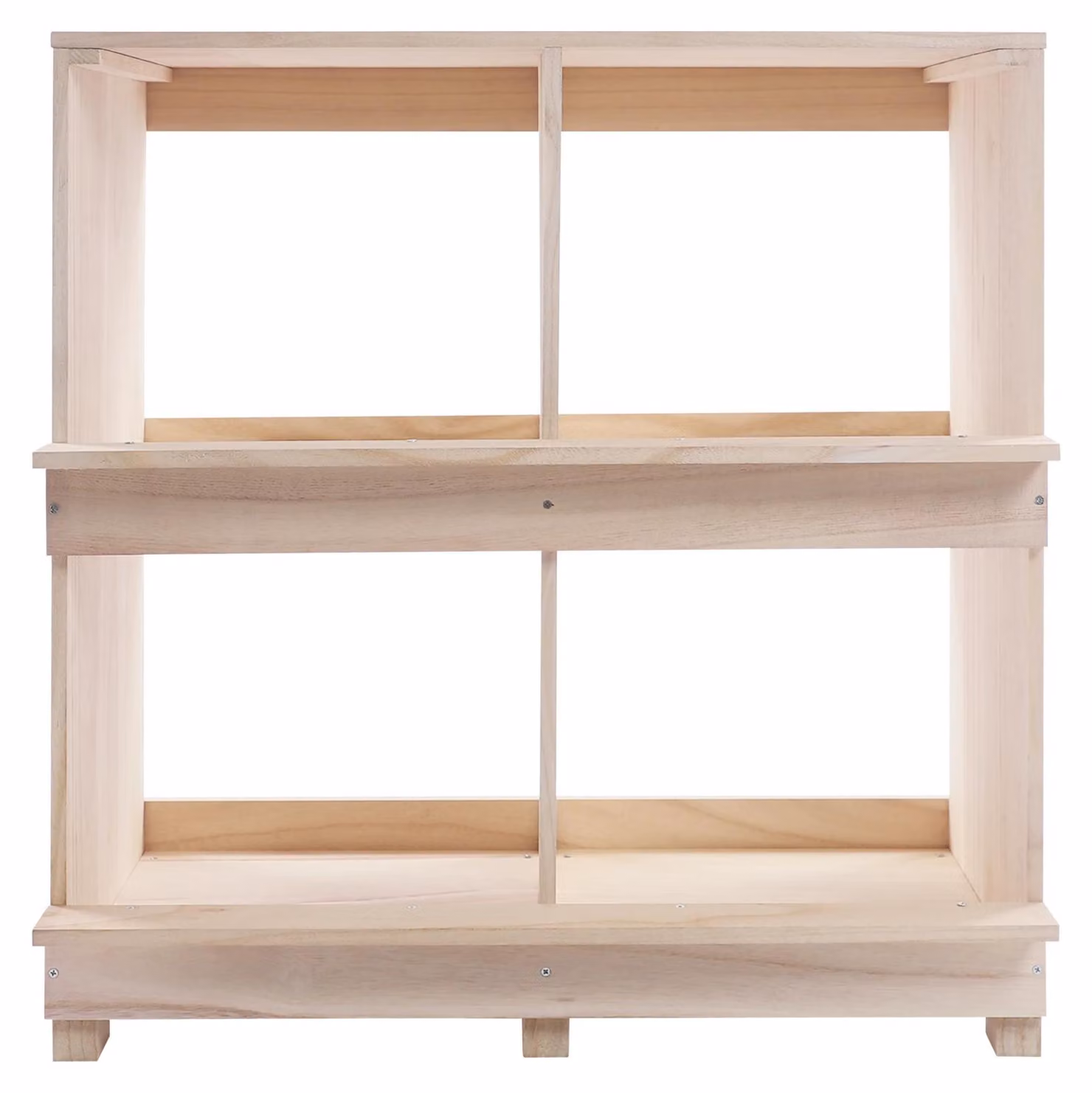 Nido per galline, design con 4/6 compartimenti, struttura in legno resistente, 4 compartimenti