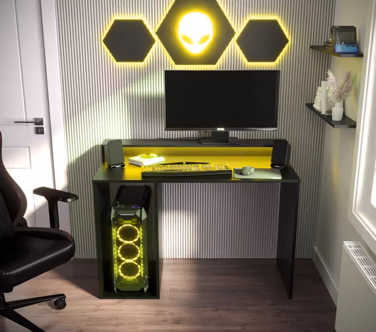 Tavolo per PC LAMAR 2 - nero