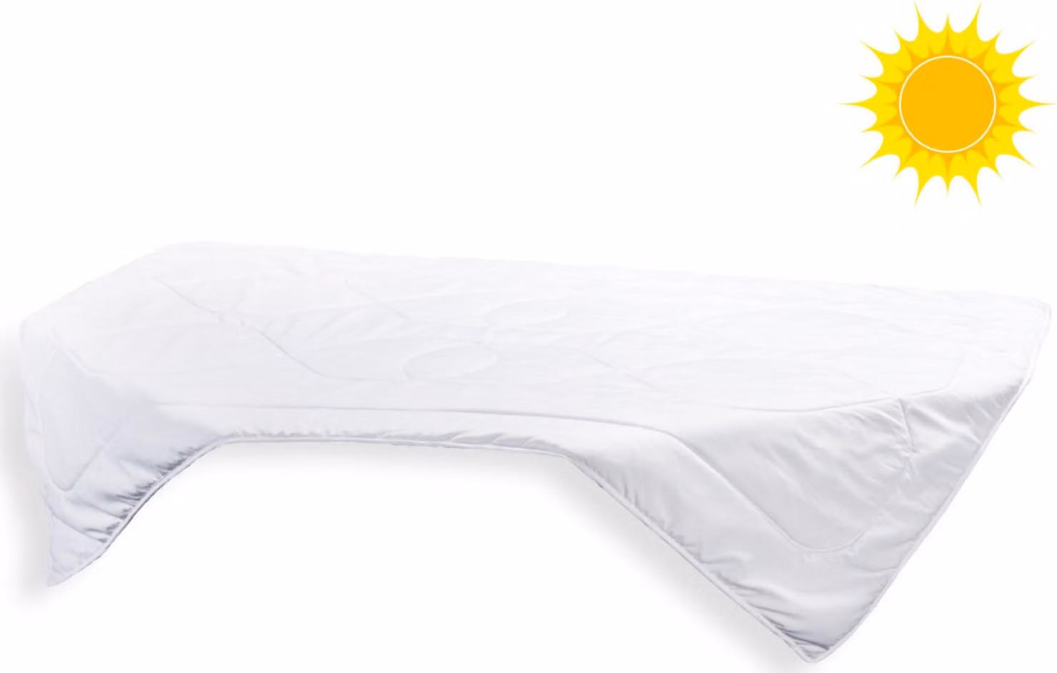 Coperta estiva Luxus Plus, dimensioni 140x220 cm, peso 495g