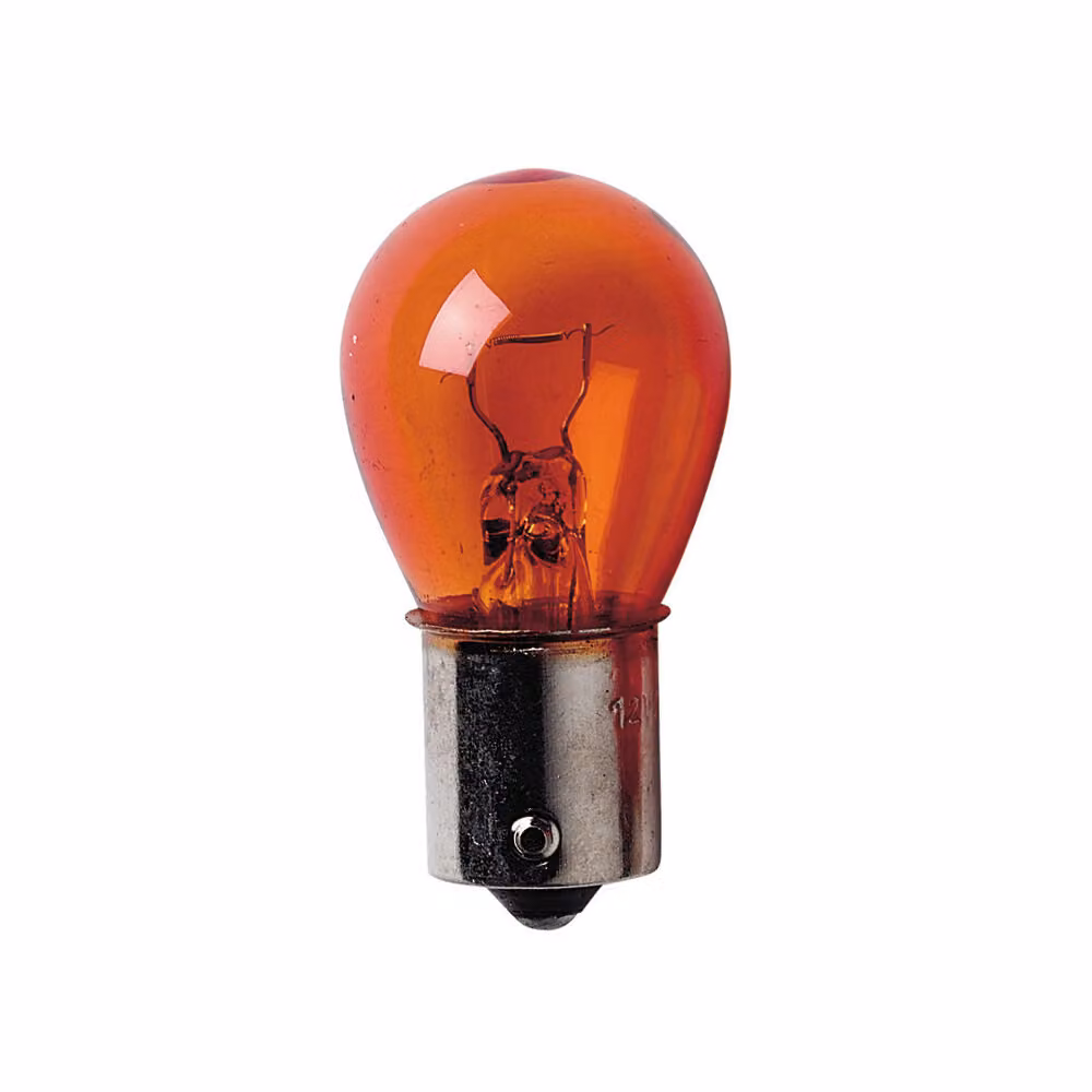 Lampa 24V Lampada 1 filamento - PY21W - 21W - BAU15s - 2 pezzi - D/Blister - Arancione