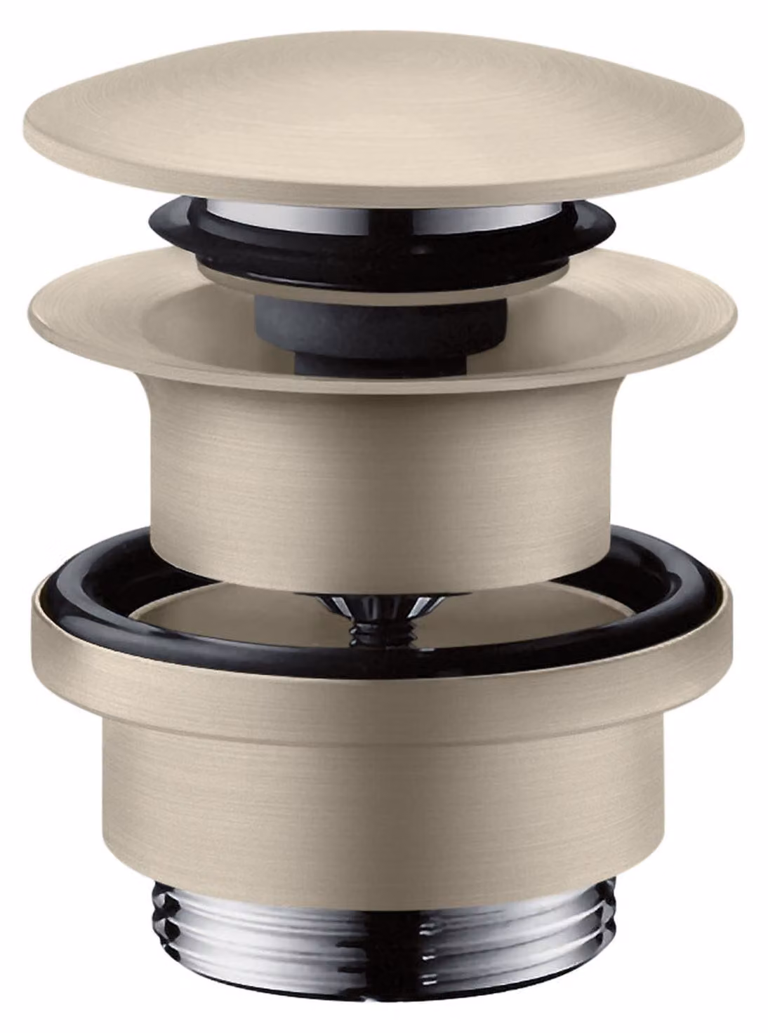 hansgrohe AXOR, vidage à poussoir, avec trou de trop-plein, 51300820, 51300820
