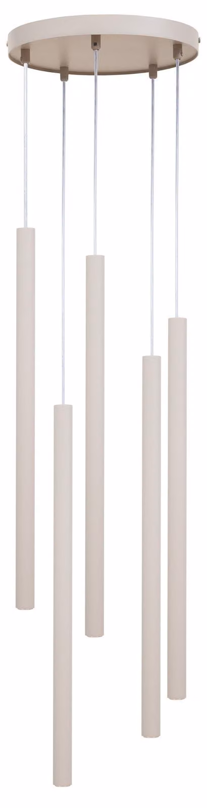 Lampada a sospensione SOPEL grigio chiaro 5xG9x3W in metallo, dimensioni: 100x25x25 cm, IP20, Sigma Lighting