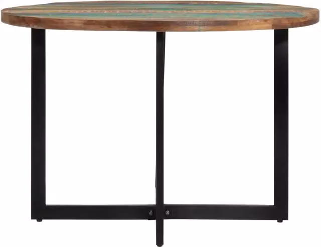 Tavolo da Pranzo | Tavolo da cucina 110x75 cm in Legno Massello di Recupero