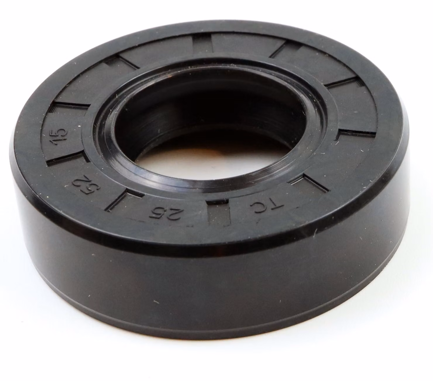 Guarnizione radiale per albero, dimensioni 25x52x15 mm, materiale NBR70, conforme alla norma DIN 3760