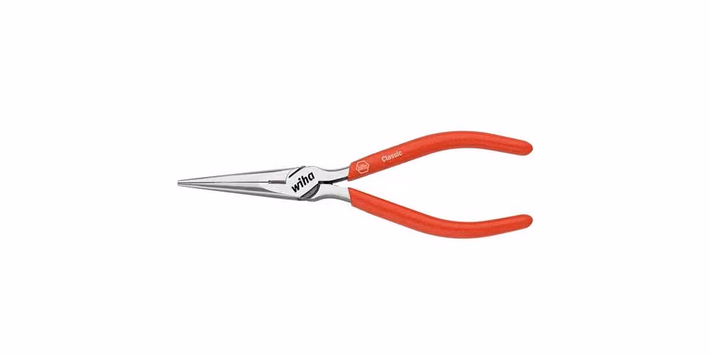 Pinze a beccuccio, classiche, lunghezza totale 160 mm/6,5 pollici, diametro del filo da taglio w2-h1,2 mm