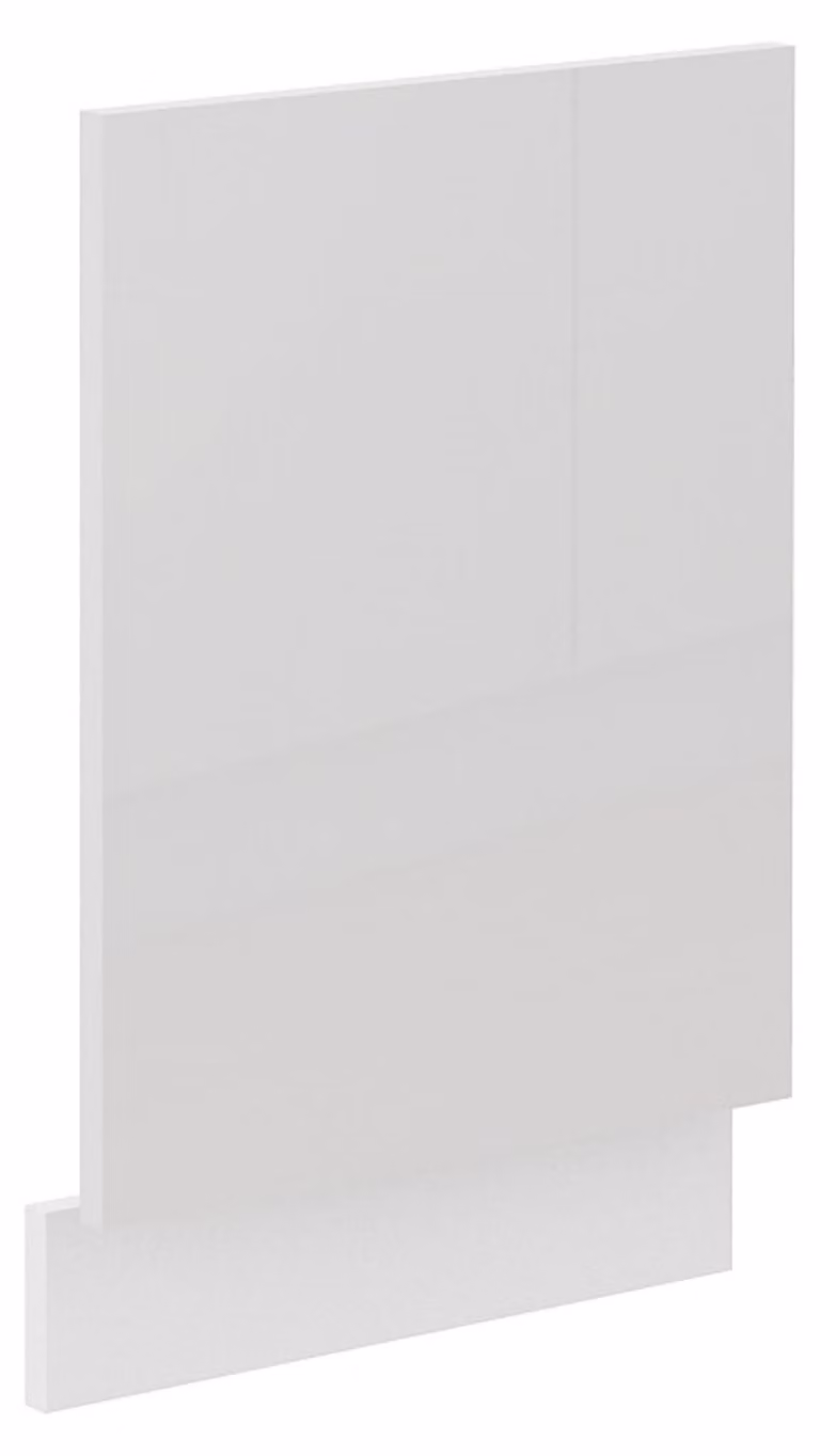 Pannello frontale per lavastoviglie integrabile da 45 cm, colore bianco lucido, modello Lara