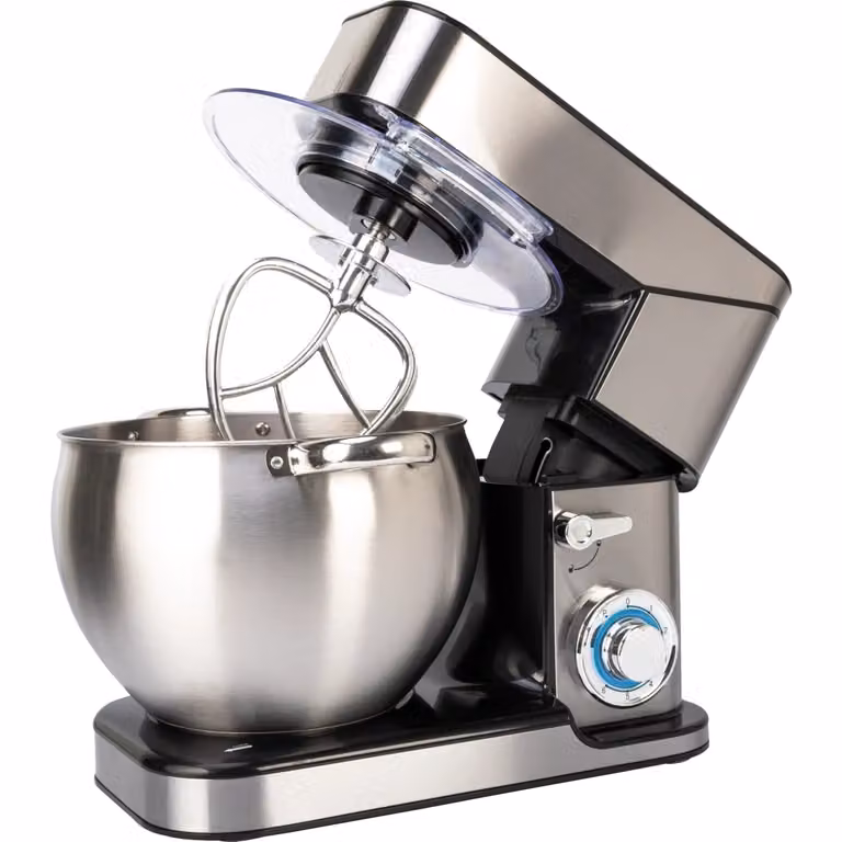 Dictrolux Impastatrice Professionale Planet Plus in Acciaio Inox Argento con Capacità 10 litri e Potenza 2000 Watt
