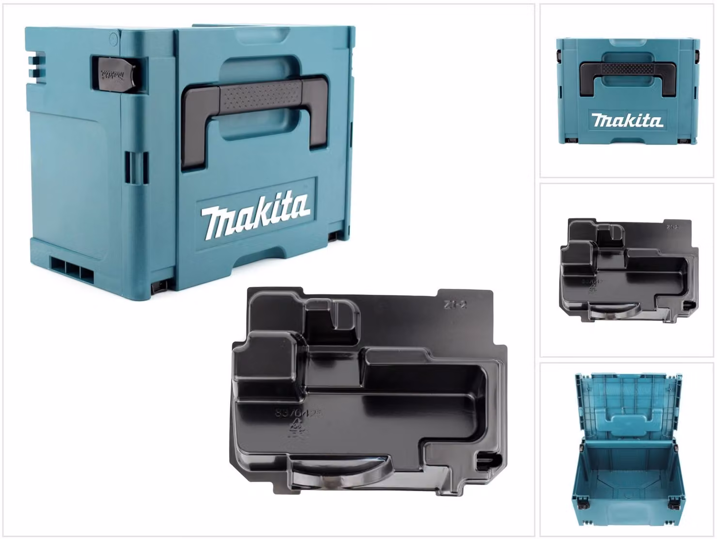 Makita Valigetta MAKPAC 3 + 1x inserto per Makita BSS / DSS 610