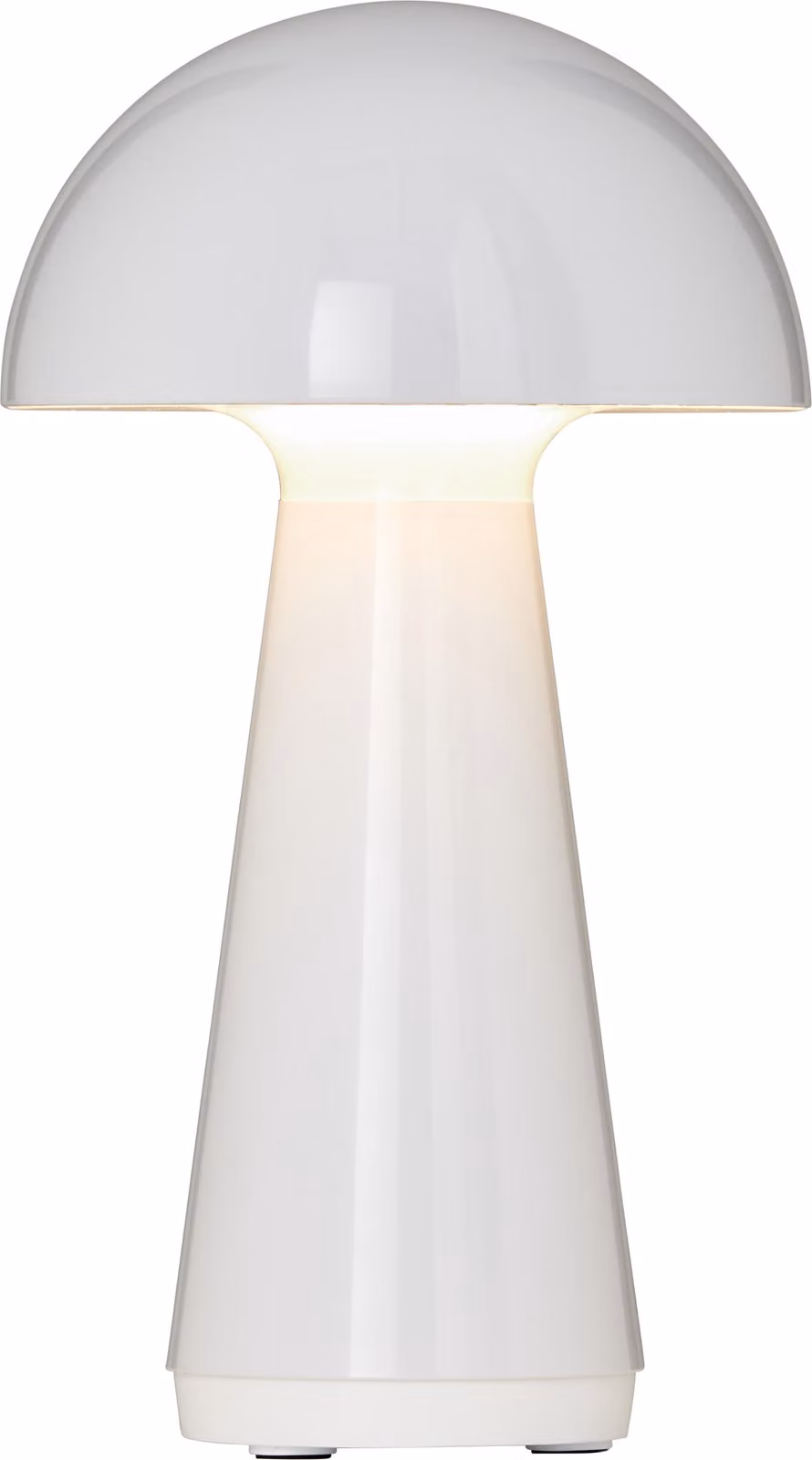 Lampada da tavolo design LED Fungo Luce dimmerabile 300 lumen per interni ed esterni 28 cm