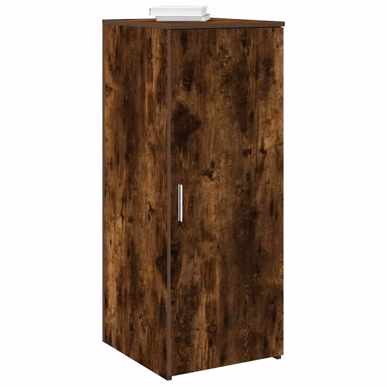 vidaXL Mobile Portaoggetti Moderno in Rovere Fumo, L: 40 cm, P: 40 cm, H: 103,5 cm