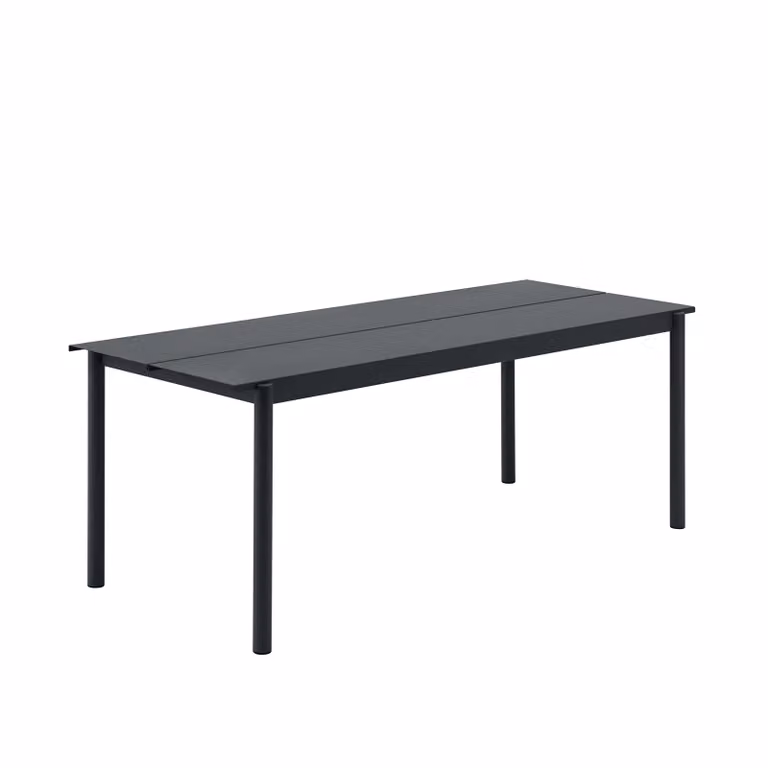 Linear Steel Tavolo da Esterni L. 200 cm