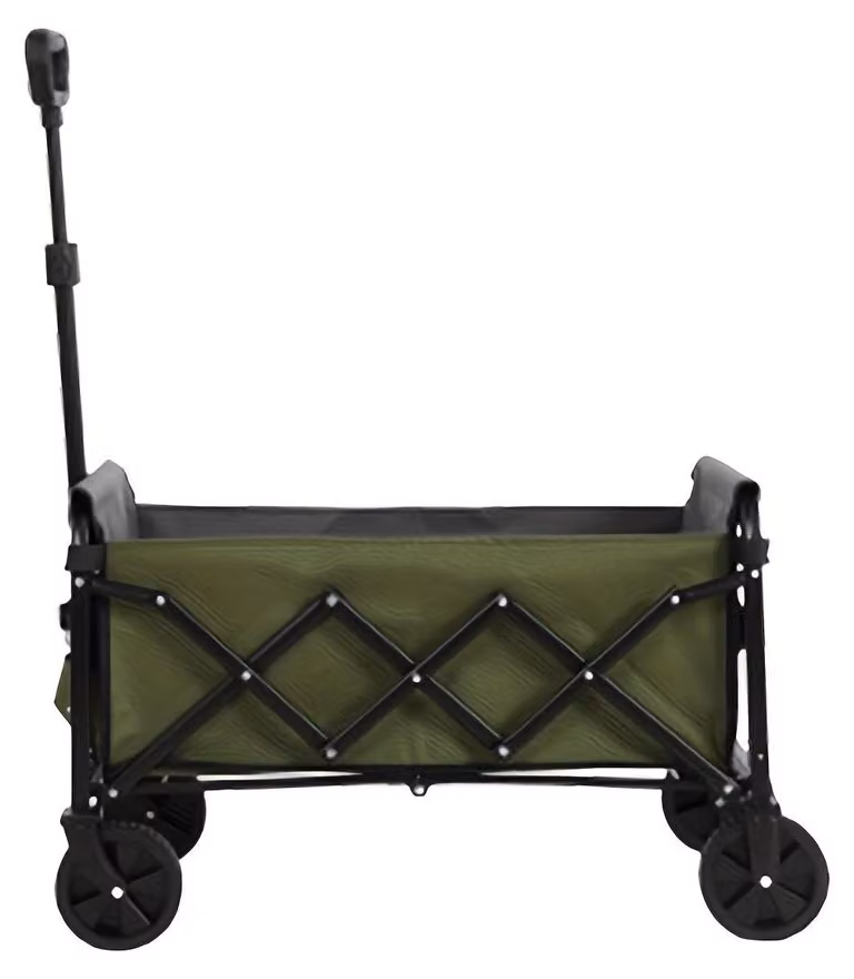 Carrello robusto - Carrello da trasporto - Carrello pieghevole - Carrello da spiaggia - Carrello trainabile - Leggero