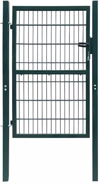 Cancello per Recinzione 2D (Singolo) Verde 100x120 cm