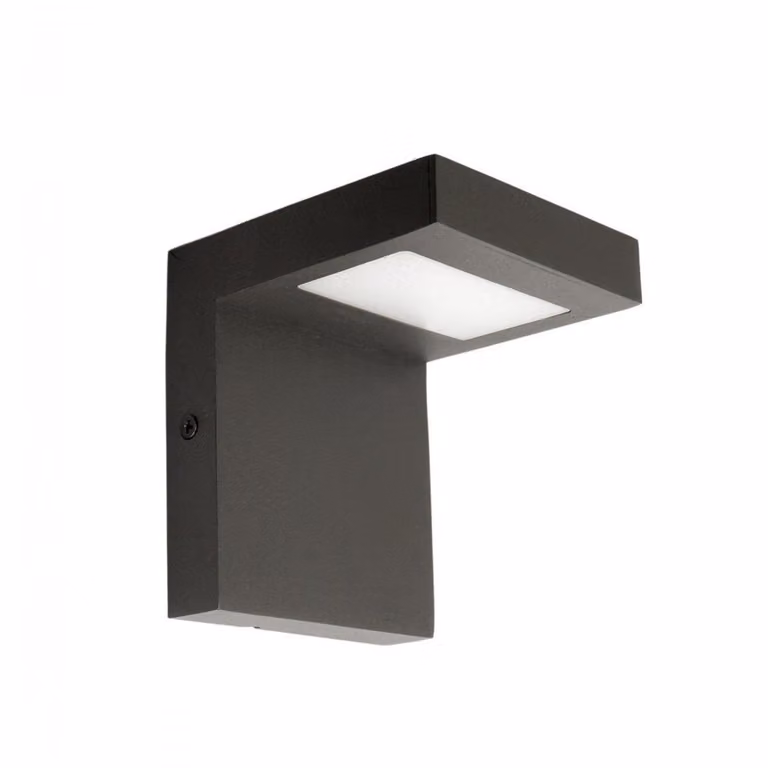 Lampada da parete esterna a LED 10W grigio scuro IP54 SU-MA KR-K100
