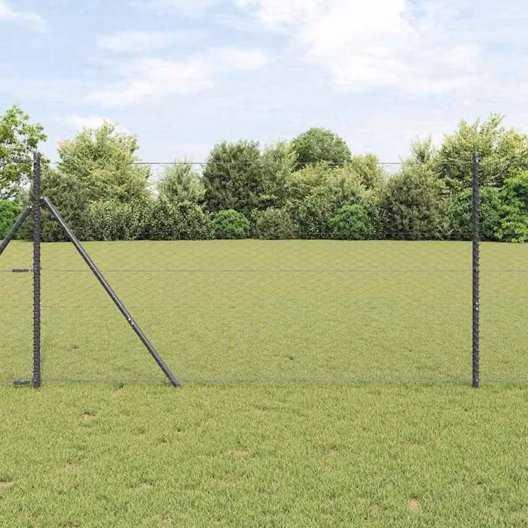Maison Exclusive - Palo della recinzione Grigio 10 x 1,2 m (rete 36 mm)