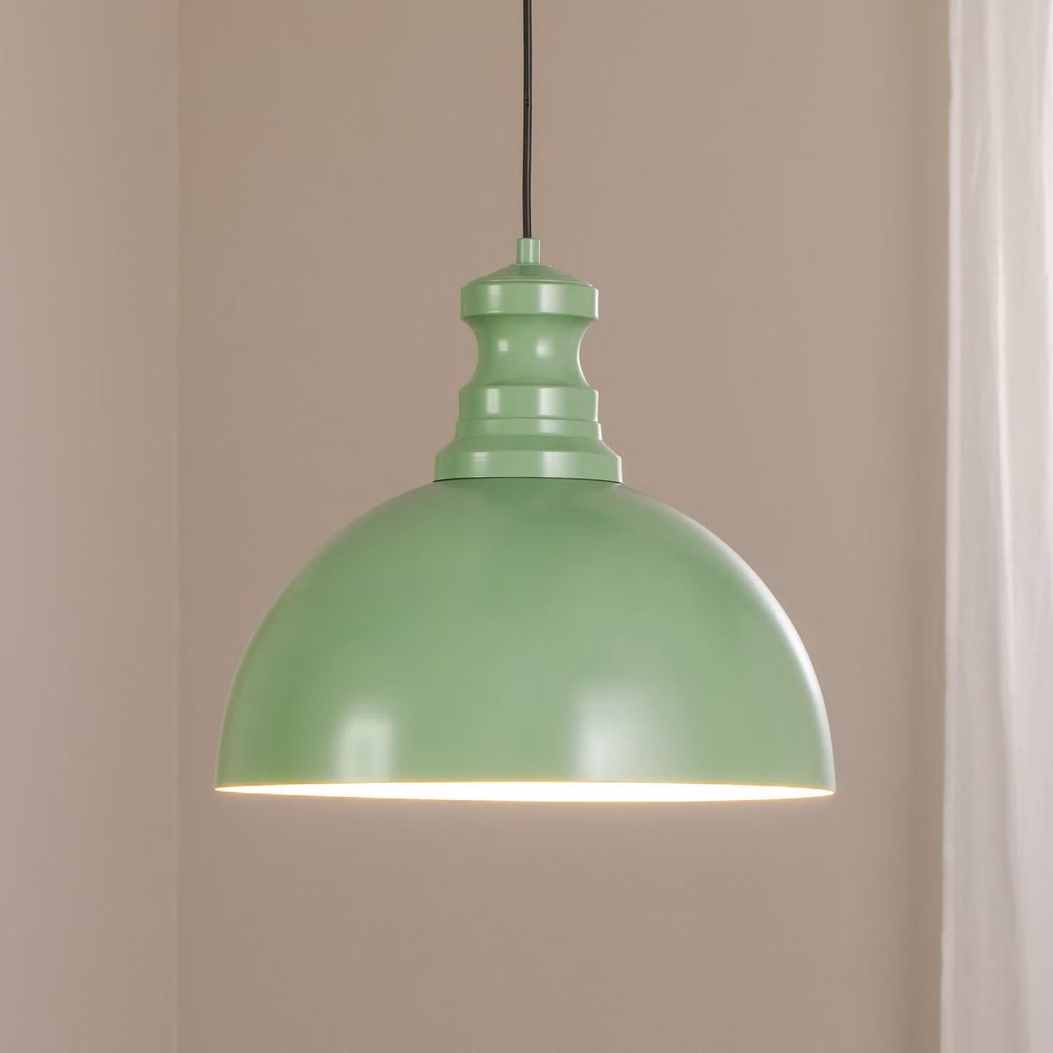 Lampada a sospensione Kure Opviq, dimmerabile, Verde, Cucina, Metallo, Moderno, Lampada a sospensione