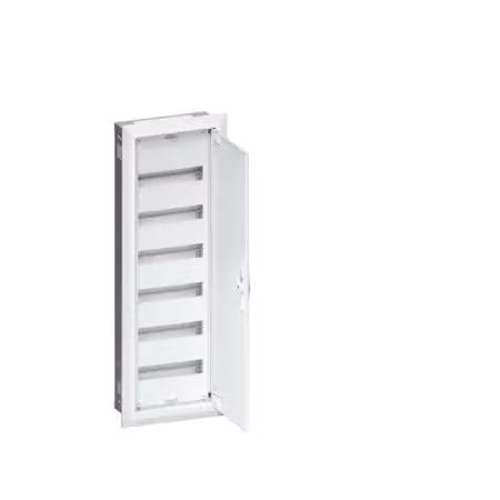 Distributore da campo Hager da incasso, 1x6 file con FWU61A universale