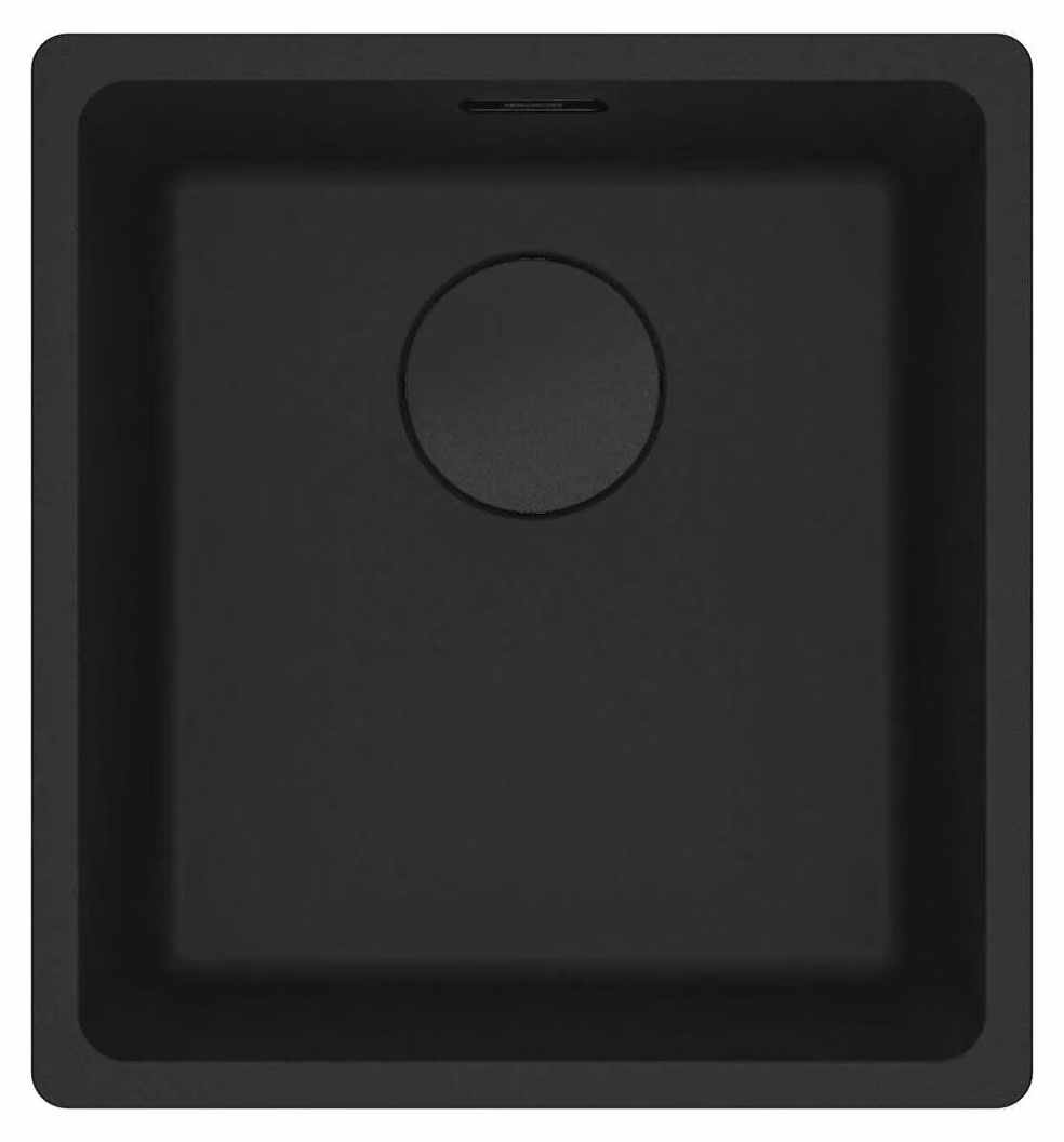 Lavello da incasso Franke Maris MRG 210-37 Fragranit da incasso, nero opaco - Black Collection, funzionamento manuale
