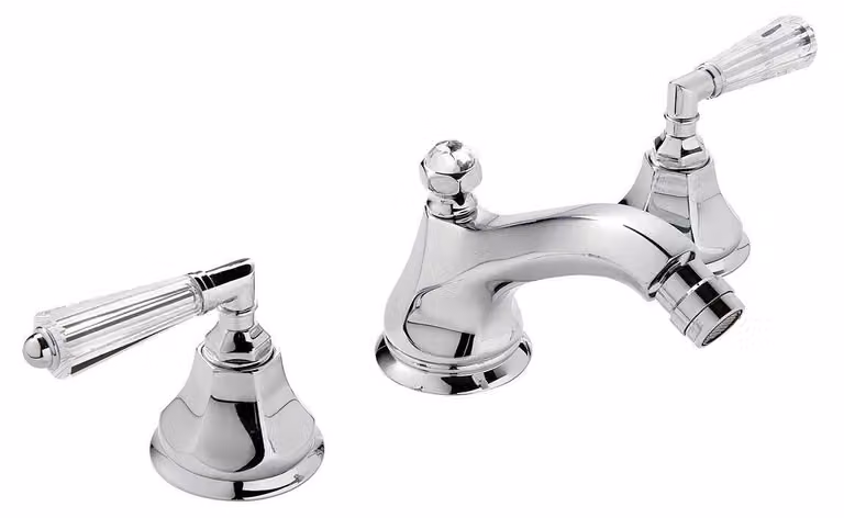 CASA39 Nicolazzi Teide Rubinetto bidet 3 fori con canna 1915 CR 17