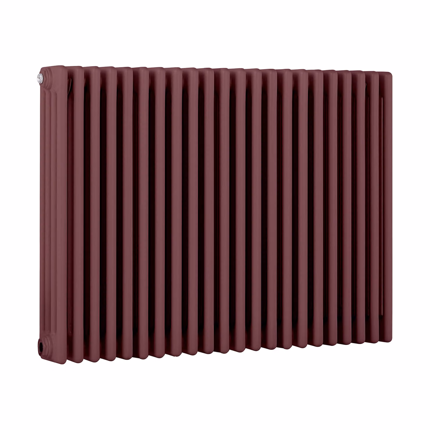 Radiatore Orizzontale a Colonne (4 Colonne) 750mm x 1010mm - Rosso (Booth Rosso) - Regent