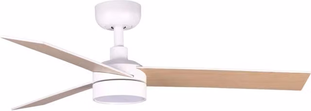 FARO BARCELONA 342951S - RUDDER 3 S Ventilatore bianco/frassino 20 W SWT