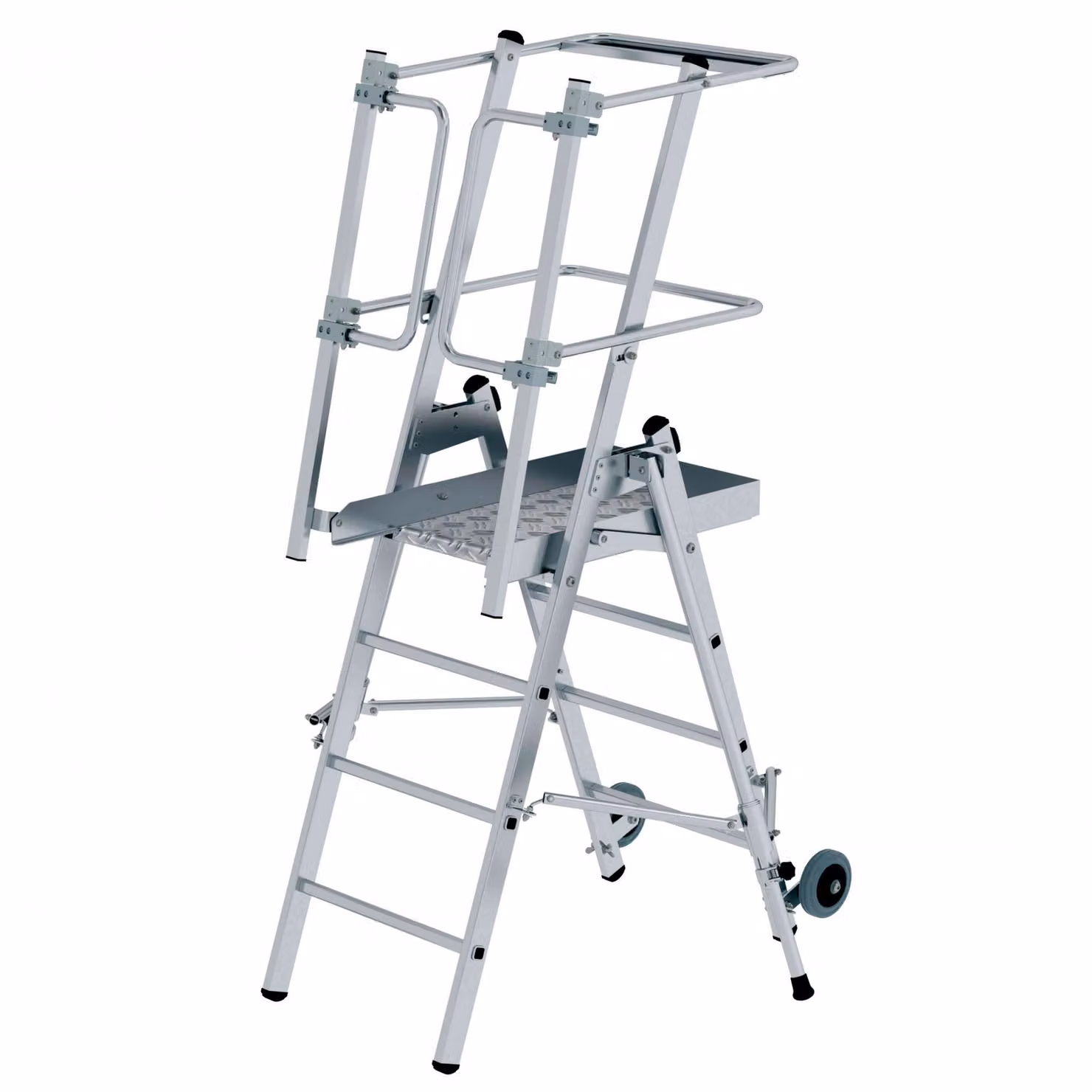 Scala a piattaforma FlexxStep 4 pioli